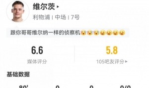 足球投注活动-还要适应强度！维尔茨英超首秀：18次丢失球权3次关键传球评分6.6