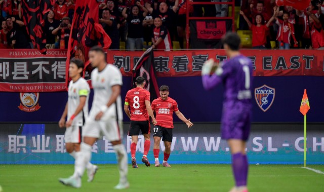 上海海港面对成都蓉城，踢出了亚冠的输球模式